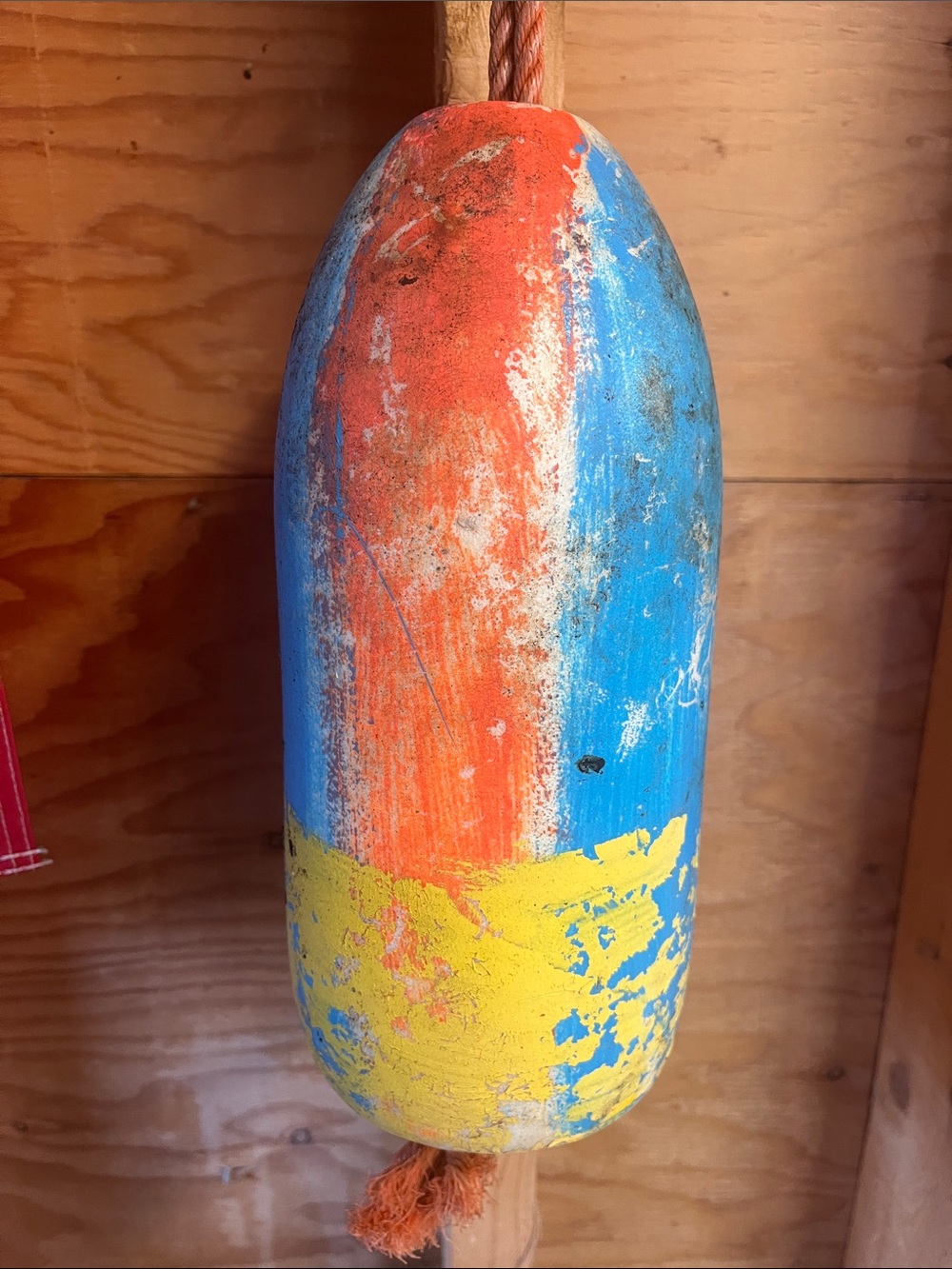 Reclaimed Lobster buoy
